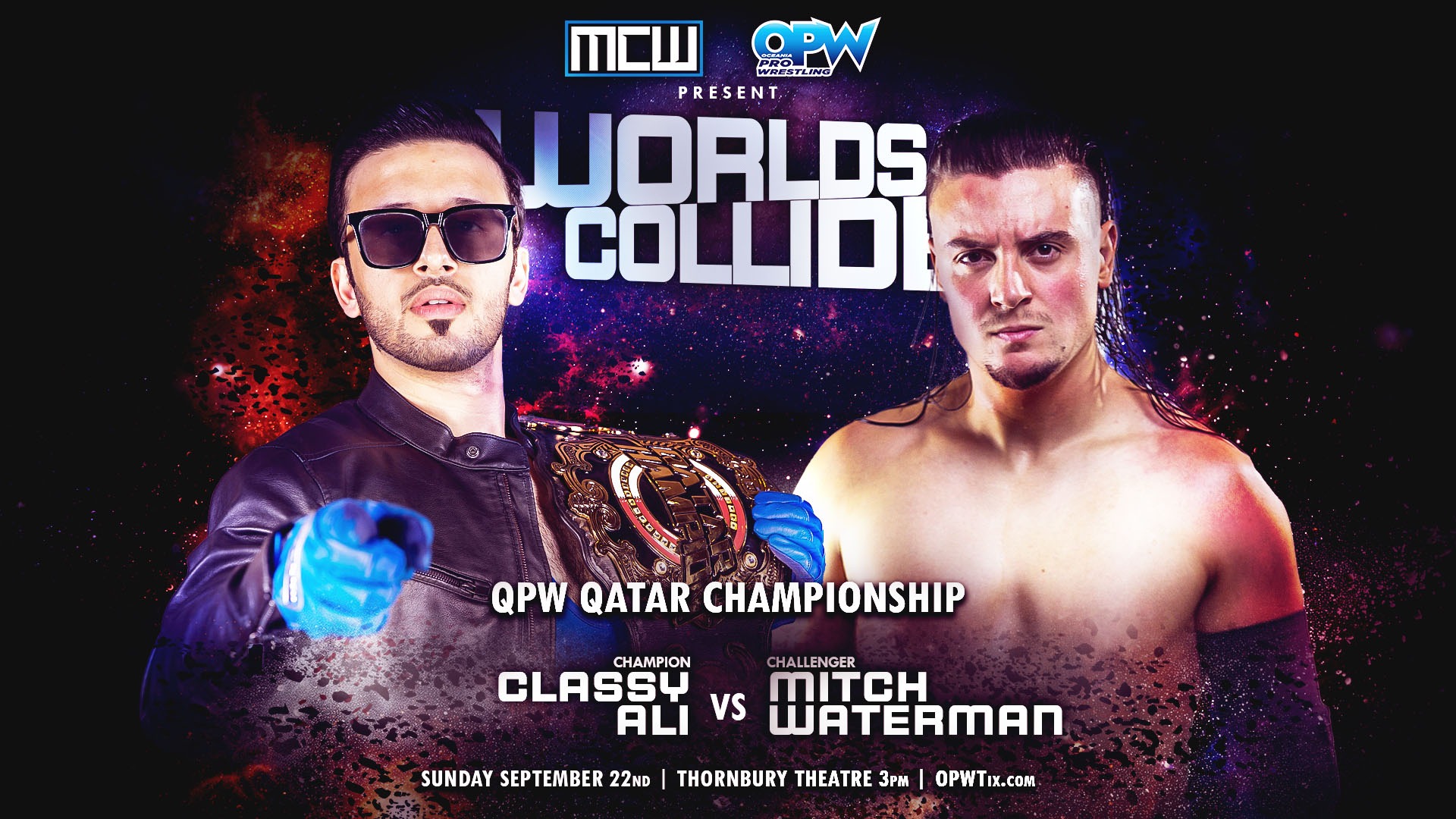 QPW Qatar Championship Match set for Worlds Collide